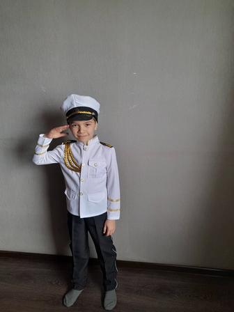 Костюм капитана на мальчика, карнавальный костюм капитан.