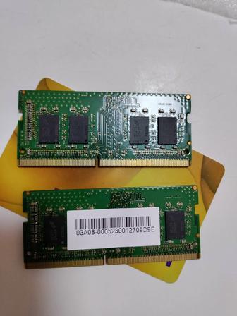 DDR4 SODIMM 3200 cl22 16 гб две штуки по 8 комплект