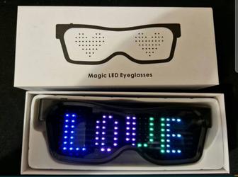 Смарт LED очки для вечеринок, образа (управление со смартфона)