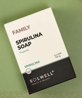 Мыло со спирулиной для всей семьи Solwell