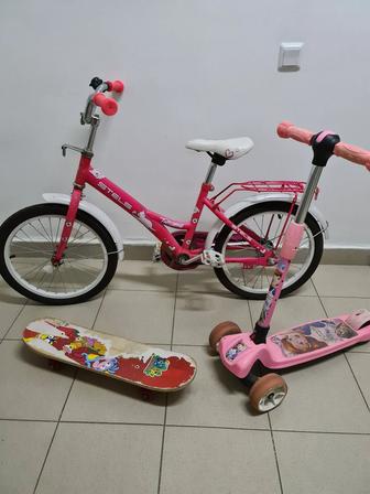Велосипед для девочки STELS
