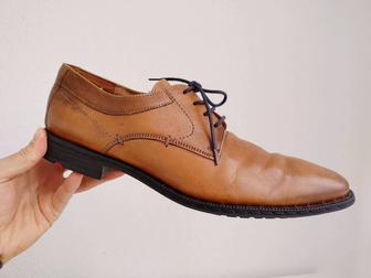 Мужская обувь кожа туфли Lloyd Германия 44 размер цвет шоколад