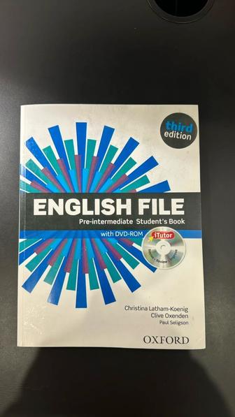 Книга Oxford English File, 3rd
Edition Pre-intermedate Students Book