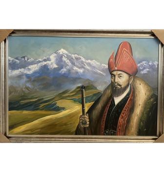 Продается картина «Абылайхан», размер 1310 х 910