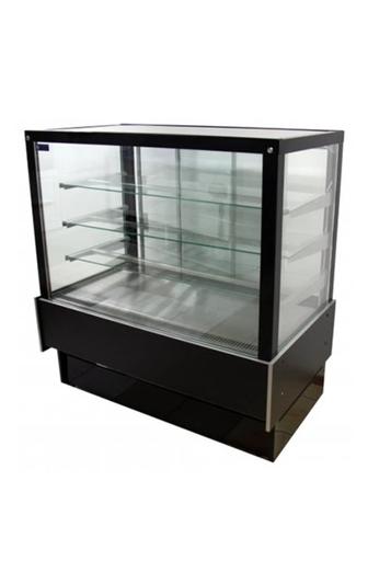 Холодильная витрина AISBERG CUBE LUX 130 черный
