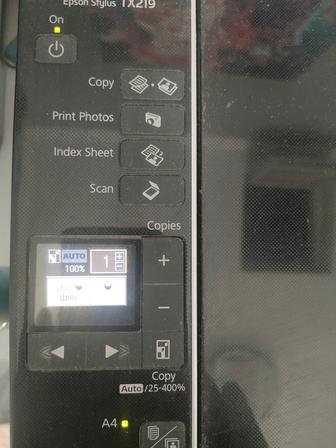 МФУ Epson stylus tx219(принтер, копир, сканер)