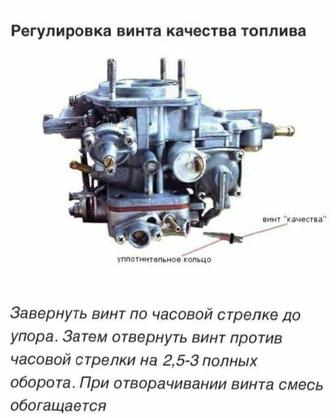 Услуга ремонт карбюраторов и инжектаров