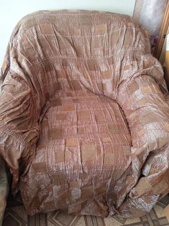 Чехлы на диван и 2 кресла турецкие