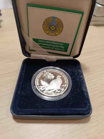 Монета Алтайский улар / Алтай ұлары, серебро 24 гр.