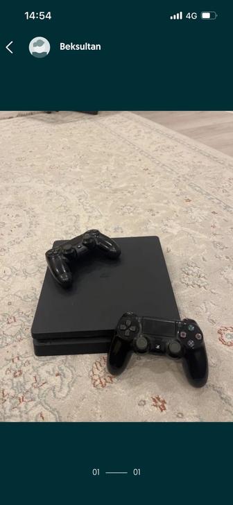 Продаю Playstation 4 slim 1 tb