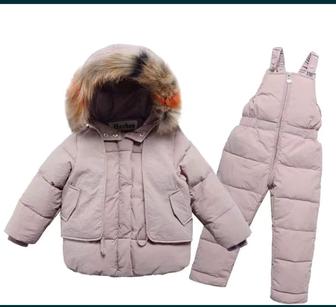Детский зимний комбинезон с курткой