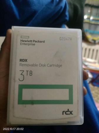 Hewlett Packard Enterprise RDX REMOVABLE DISKS CARTRIDGE