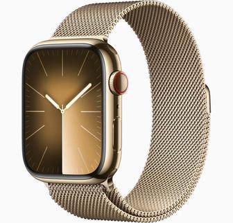 Apple Watch 9 41мм gold золотистые