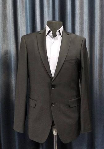 Мужской классический костюм, черный 44 р. Брюки пиджак. Турция