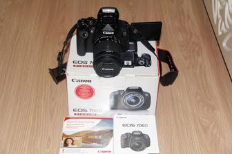Профессиональный фотоаппарат Canon 700D 18-55mm STM. Полный комплект