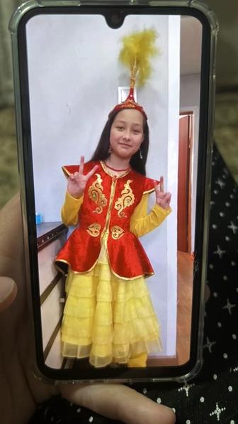 Прокат казахского национального костюма для девочки 9-10-11 лет