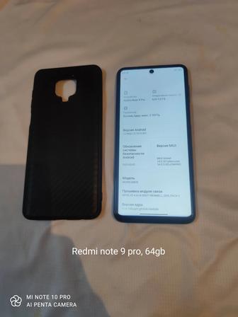 Redmi note 9 pro, 64gb.