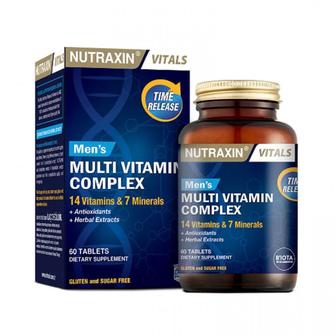 Multi Vitamin Complex Mens Мультивитаминный комплекс для мужчин Nutraxin