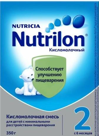 Смесь детская Nutrilon нутрилон кисломолочный 2 с 6 мес 350 г