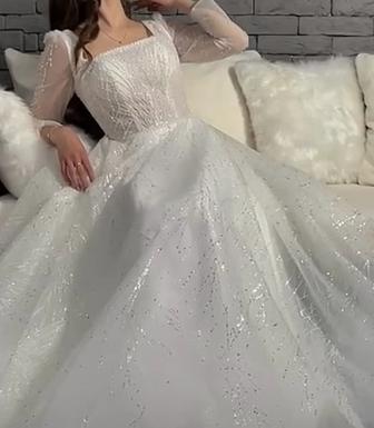 Свадебное платье, фата в подарок