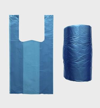 Полиэтиленовые пакеты Бiр-нан синие, красные, прозрачные 200х380 мм