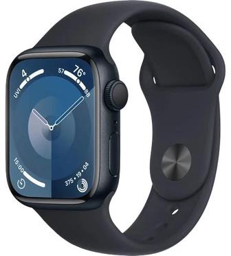 Смарт-часы Apple Watch Series 9 GPS S/M 45 мм синий-черный