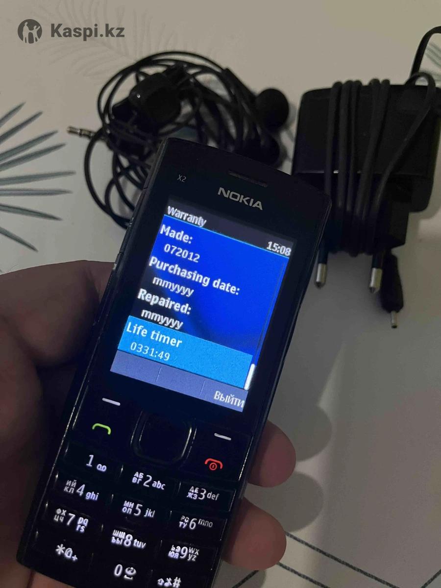 Nokia x2-0 кнопочный телефон: №115094642 — мобильные телефоны в Алматы —  Kaspi Объявления