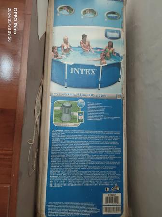 Продам каркасный бассейн INTEX