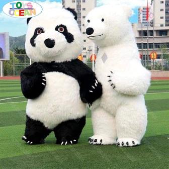 Панда и медведь костюм