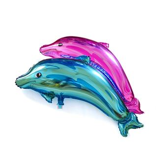 Воздушный шар фольгированный фигура Дельфин 80 см
