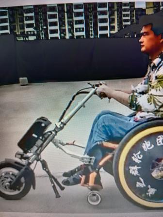 Продам электроприставку для инвалидной коляски
