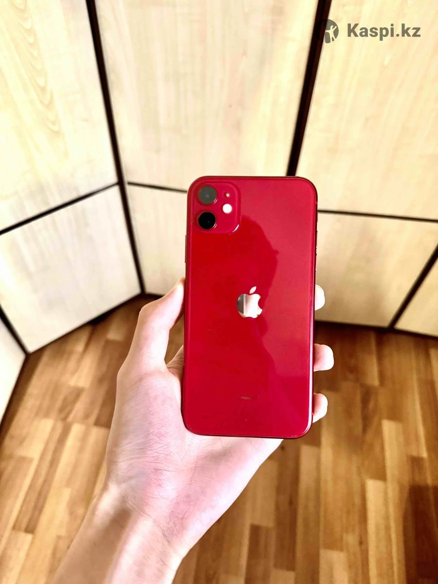 iPhone 11 RED: №114481475 — мобильные телефоны в Алматы — Kaspi Объявления