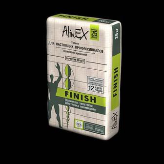 Финишная полимерная шпатлевка АlinEX «FINISH», 25кг