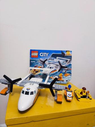 Лего Сити : Спасательный самолёт береговой охраны