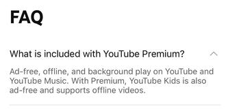 Доступ к YouTube Premium