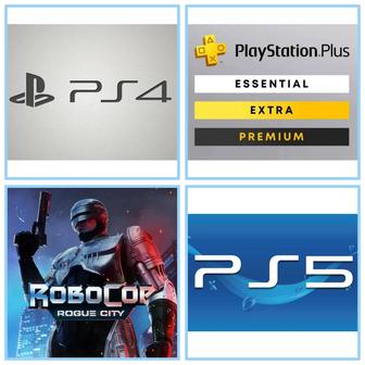 Sony PlayStation PS4 PS5 Продажа игр PS Plus Essential 12 ПК Игры