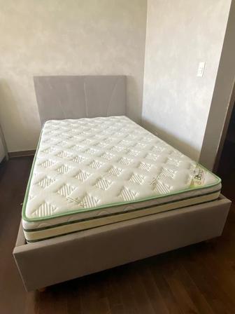 Новая Кровать полуторка с матрасом