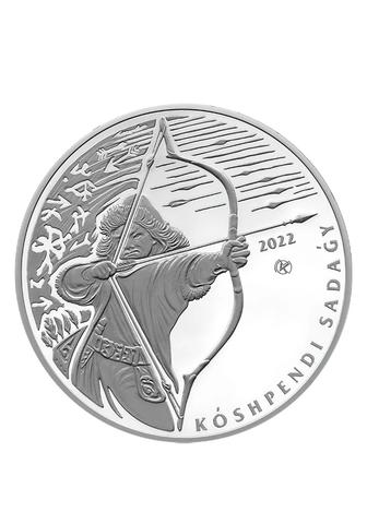 Монета сувенирная Kshpendi Saday 2022 г 500 тенге 1 шт 38.61 мм
