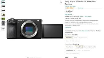 Абсолютно новая камера Sony A6700