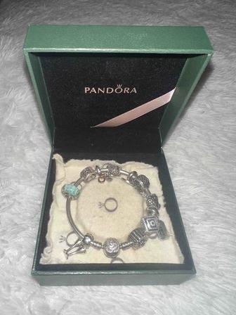 Продам браслеты Pandora с шармами и браслет - цепочка