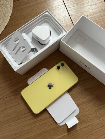 Apple iPhone 11 (Айфон 11) 128 GB желтый,