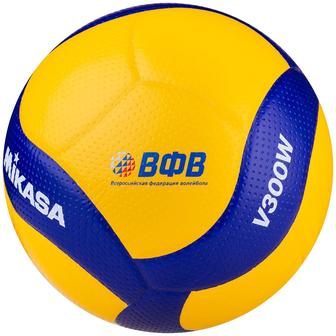 Мяч для классического волейбола Mikasa V300W