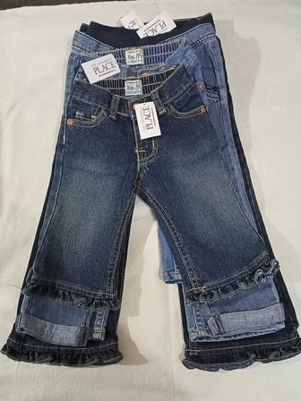 Фирменные джинсы для девочек