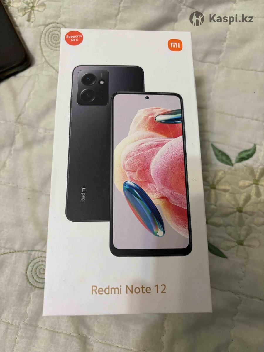 Продам телефон Смартфон Xiaomi Redmi Note 12 4 ГБ/128 ГБ голубой:  №114836287 — мобильные телефоны в Астане — Kaspi Объявления