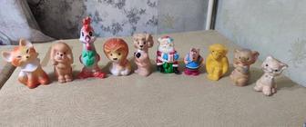 Советские резиновые игрушки