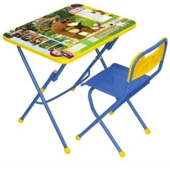 Детский стол (столик) со стулом (стульчиком), парта комплект детской мебели