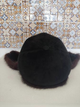 Зимняя мужская шапка-ушанка