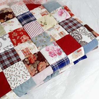 Одеяло patchwork, лоскутное одеяло