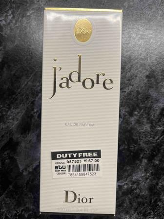 Dior JAdore парфюмерная вода EDP 100мл