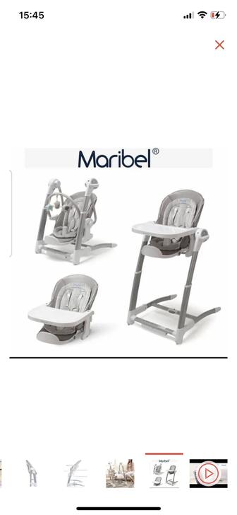 Продам стульчик maribel 3в1